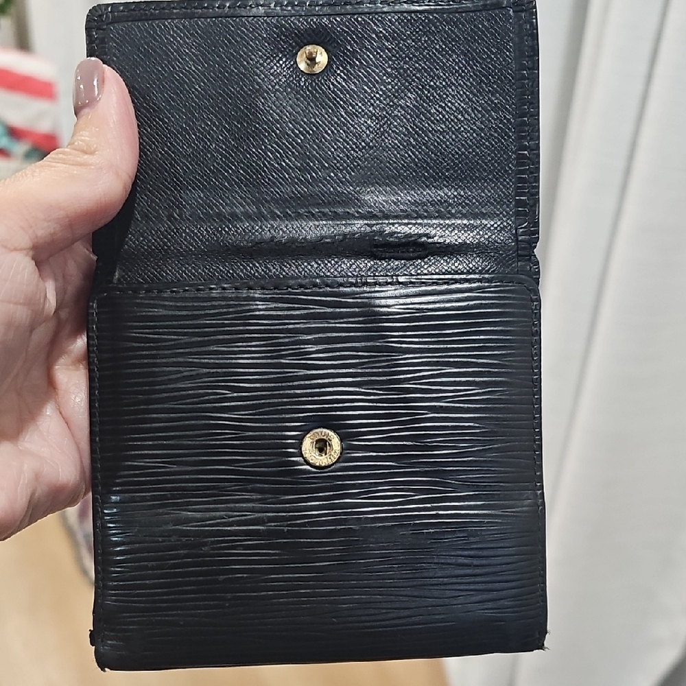 Louis Vuitton Black Wallet Double Side - Picture 3 of 12